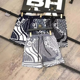 Dolce & Gabbana DG New style printed letters fashionable four-quarter pants beach pants-2885